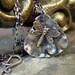 Dragonfly Pendant in Sterling silver with choice of gemstone - Dew on a Petal