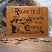 Hag's Breath Coffee Primitive Wood Sign Painted Witch Kitchen Halloween