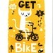 Get a bike limited gocco print