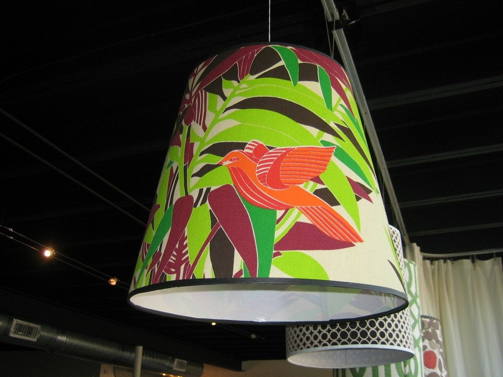 This Bird has Flown Lampshade