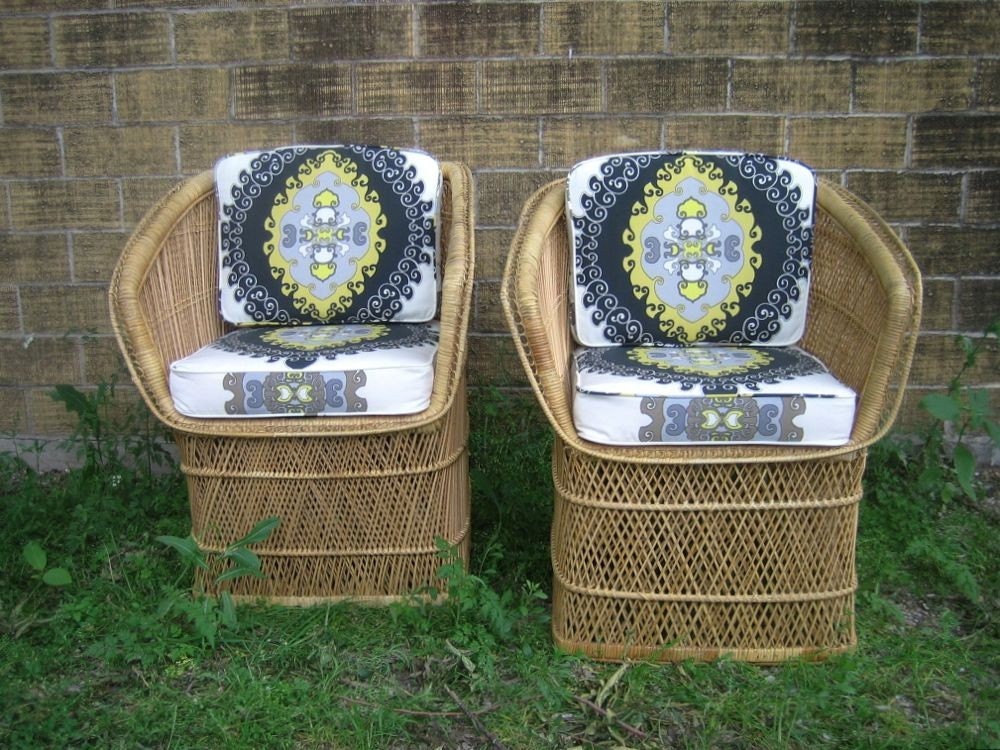 SALE Gypsy Basket Chairs (RESERVED FOR LESLIE)
