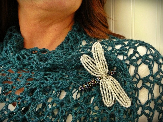 Hinterland Shawlette Crochet  PDF PATTERN
