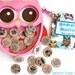 Wooden Matching Memory Game -- HOOT Edition
