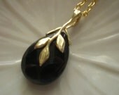Deep Purple Faceted Teardrop Amethyst Necklace