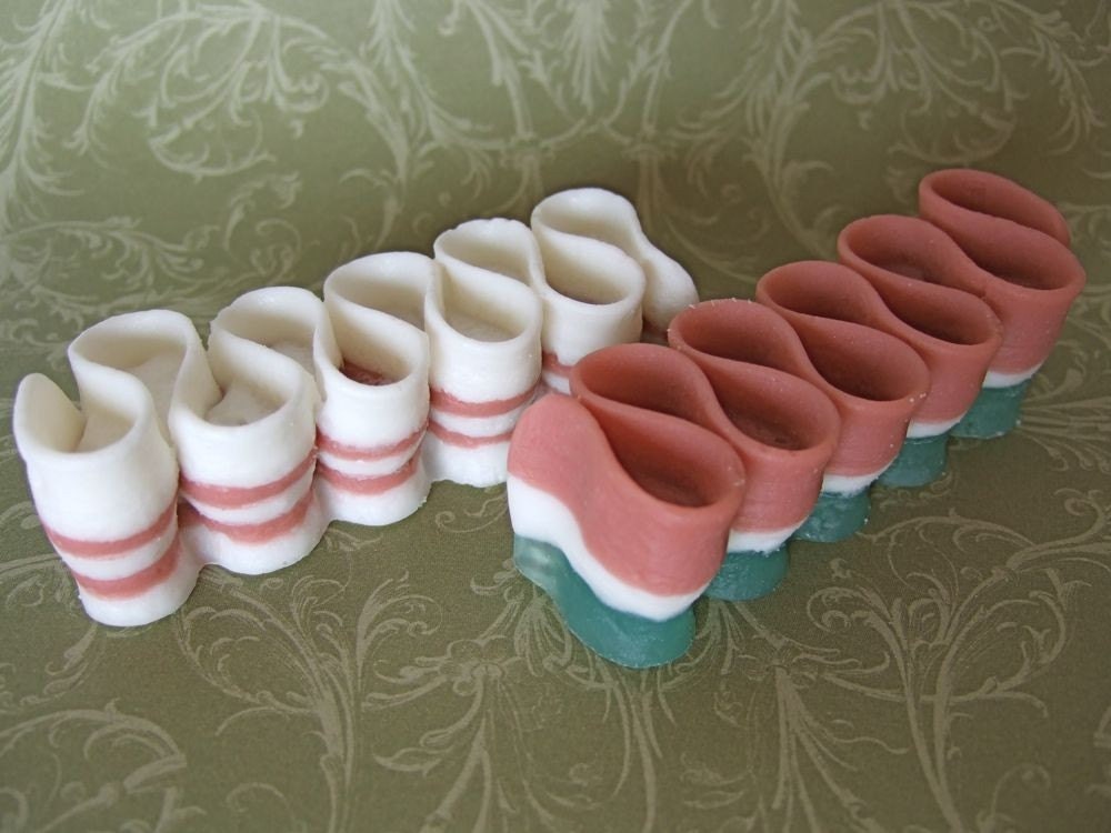 Christmas Ribbon Candy Soap