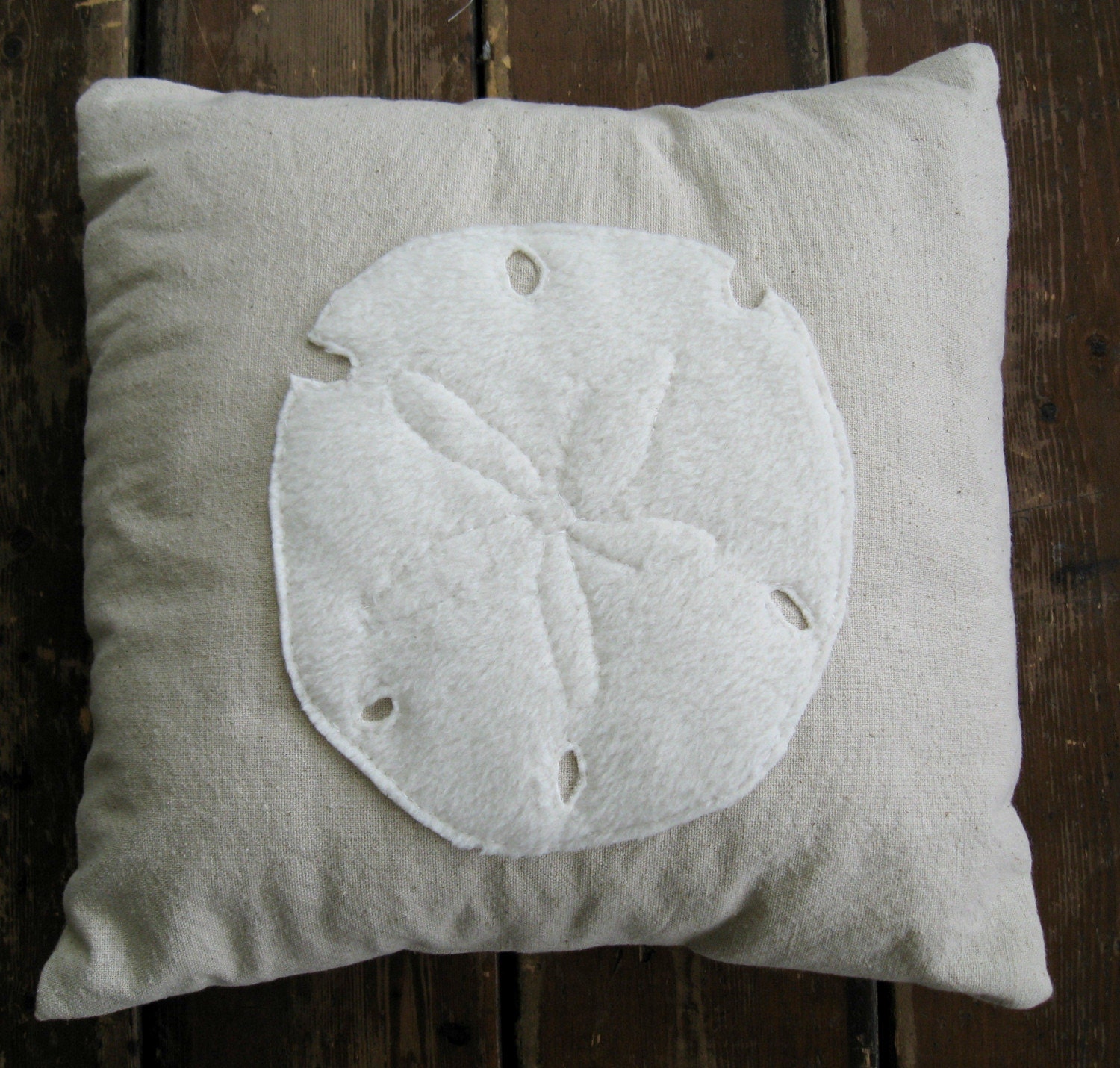sand dollar pillow cover