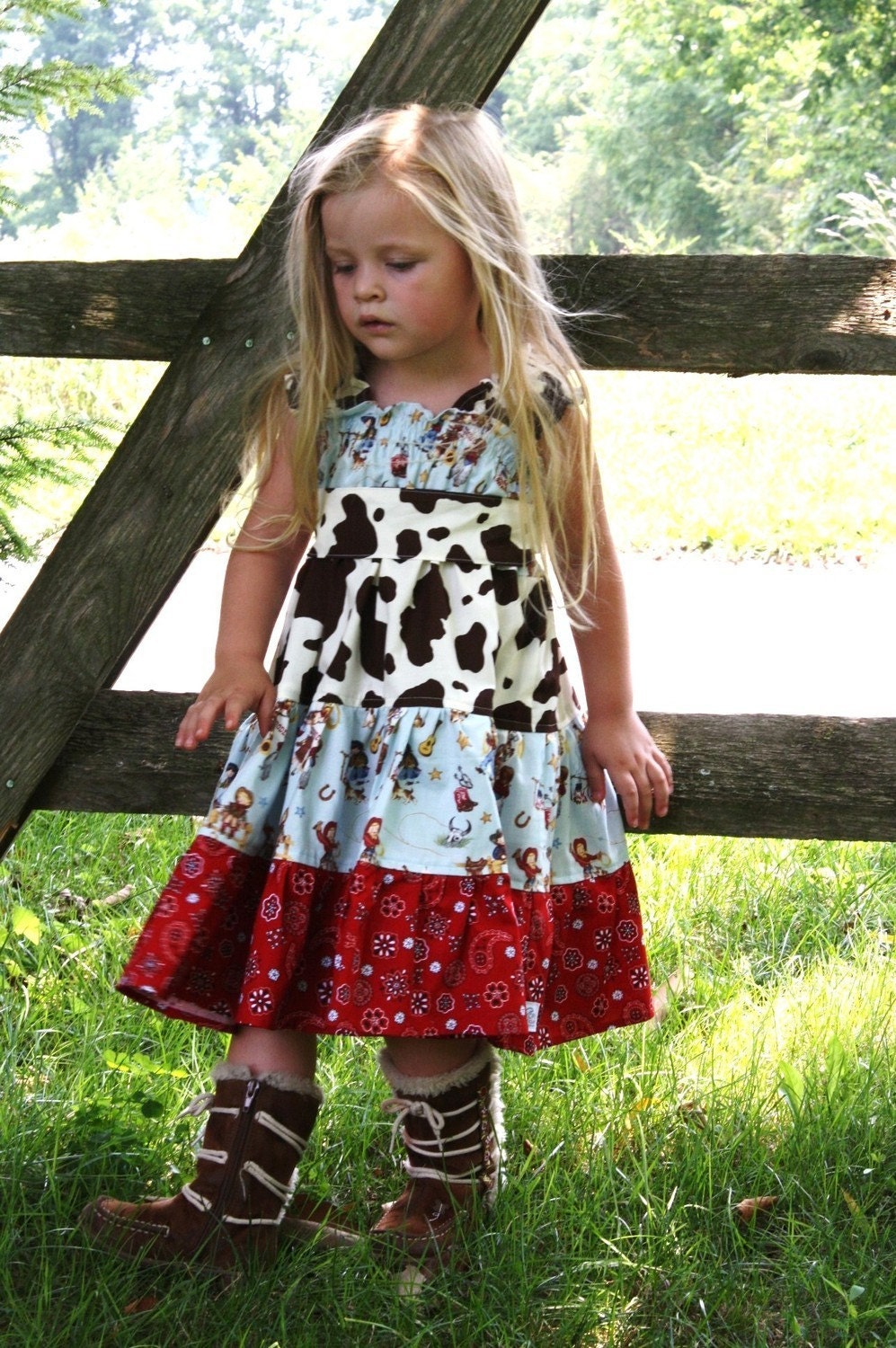 Lonestar twirl dress......Momi boutique