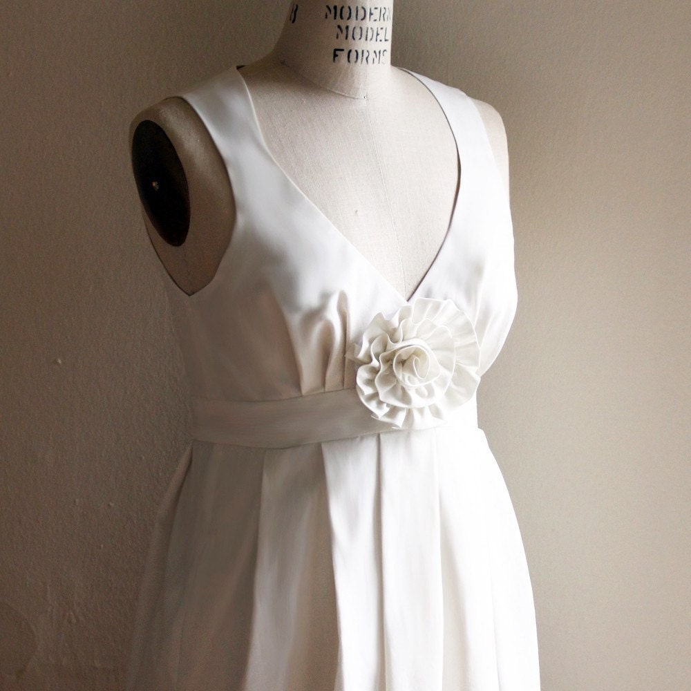 Painted Roses Dress, made to order