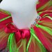 Baby Lady Bug Tutu in Hot Pink and Lime Makes Great Costume Photo Prop