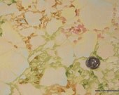 1940's Vintage Wallpaper Blue Green and Brown Marble Print