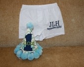 TLB Boy or Girl Personalized Boxers  Photographers Props Cake Smash