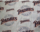 MLB San Diego Padres Baseball Fabric