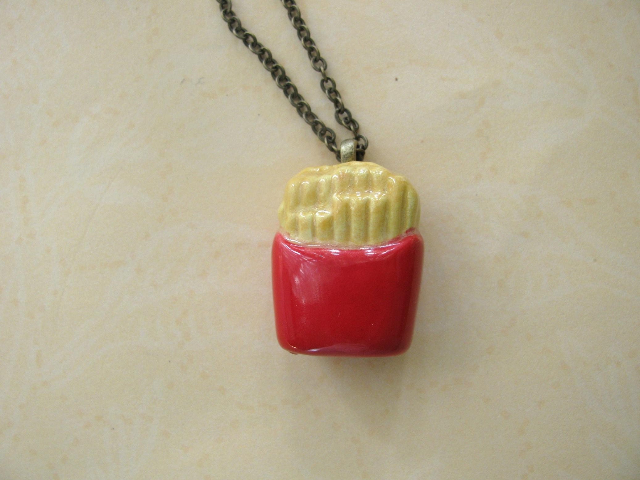 Fries Necklace
