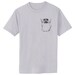 Doberman in False Pocket Dog Art T-Shirt Adult Sizes