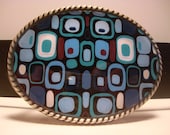 Retro Belt Buckle - Offbeat Blues