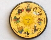 WITCH WHEEL of the YEAR Talisman Amulet Wicca