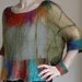 Eden, Shear Top in merino, cotton, silk, OOAK