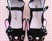 Happy Bunny Mary Jane Shoes - size 8