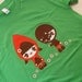 Little Red Riding Hood and the Wolf T-Shirt - Size Medium