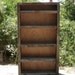 Reclaimed barnwood bookshelf