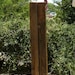 Reclaimed barnwood bookshelf