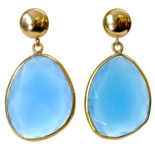 Drop Stone Earrings