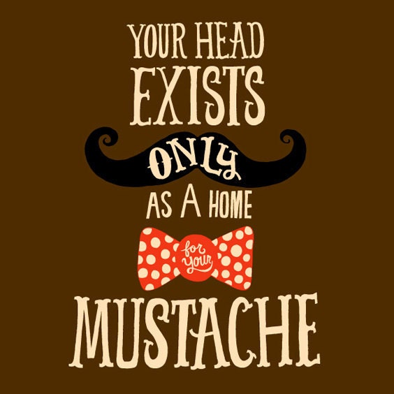 A Home for Your Mustache Tshirt for Men