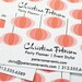 lantern calling cards or business cards- set (50)