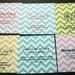 chevron calling cards - set (50)