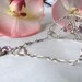 lavender swirls- sterling silver and amethyst intricate wirewrapped bangle