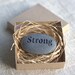 Customized Engraved gifts - Pocket Stone engraved with word or name in gift box by sjEngraving