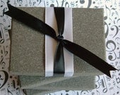 Charcoal Jewelry Boxes - Set of 10