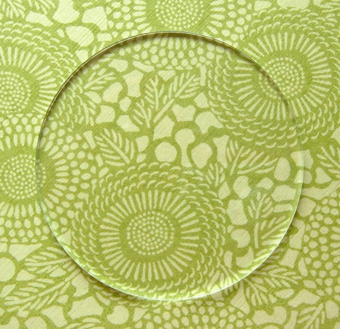 4'' Clear Acrylic Discs - Perfect for Coasters - Set of Four