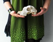 NEW Japanese Star Moss Scarf in Olive