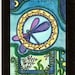 Midnight Dragon  greeting card