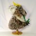 Koala Hat ,Puppet and Sculpture, Unique and Very Very Warm