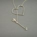 Heart and Arrow Necklace