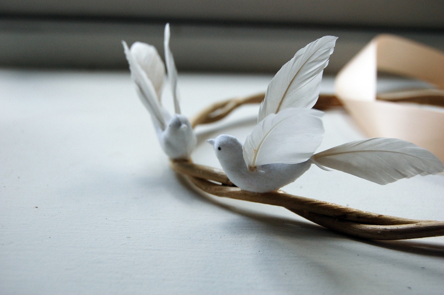 chapel - natural vine crown