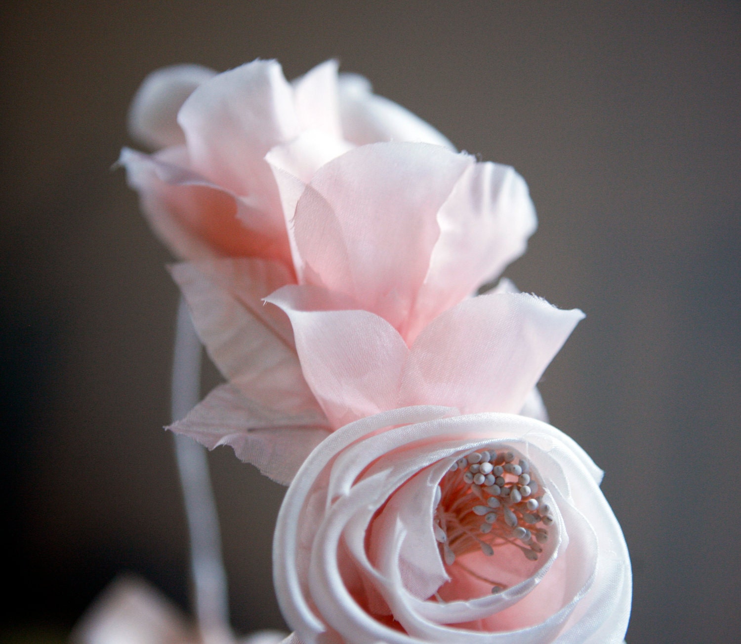 flower crown 'patisserie' pink floral