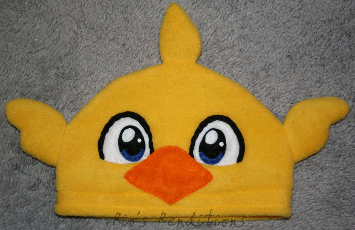 Chocobo Final Fantasy Handmade Hat