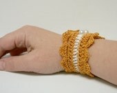 Wrist Cuff - Golden Glow