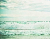 dreamy beach photography . sea shore . nature photograph . coastal cottage decor . nursery decor . ocean print . Beach Dreams2
