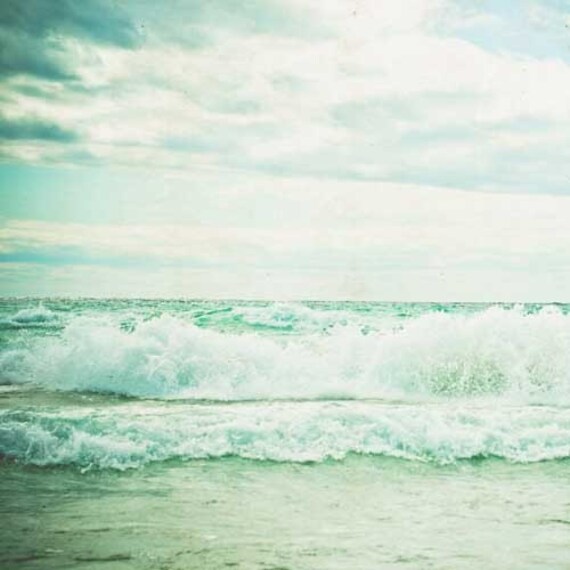 dreamy beach photography . sea shore . nature photograph . coastal cottage decor . nursery decor . ocean print . Beach Dreams2