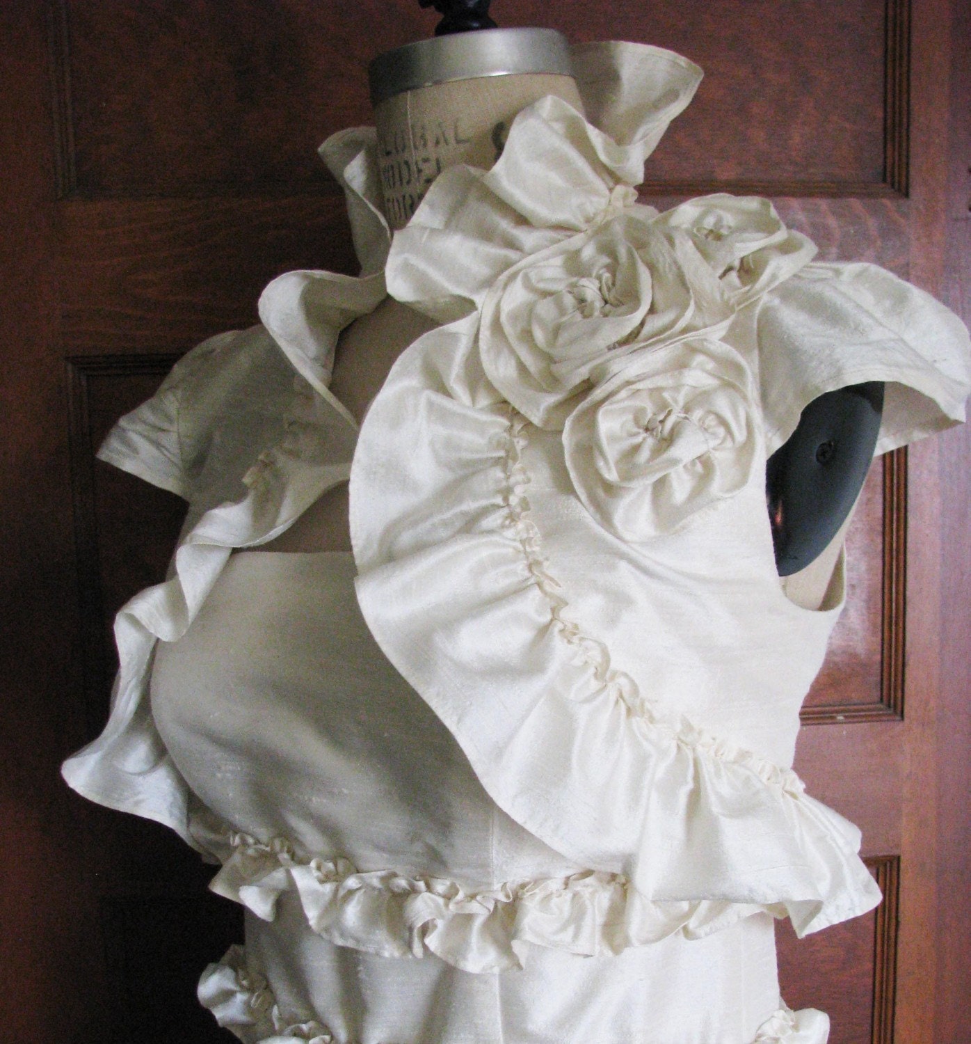 Cocktail Wedding Dress with Bolero