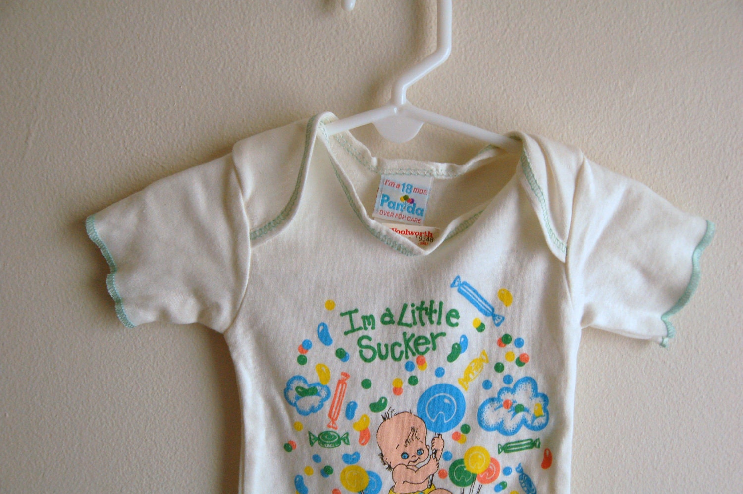 i'm a little SUCKER vintage shirt. 18 months