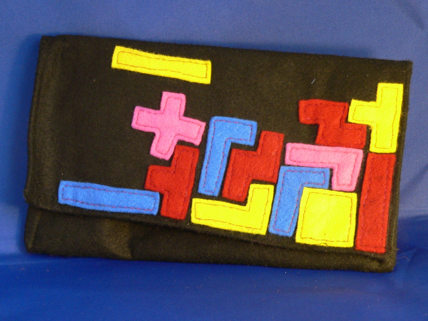 Tetris Felt Handbag