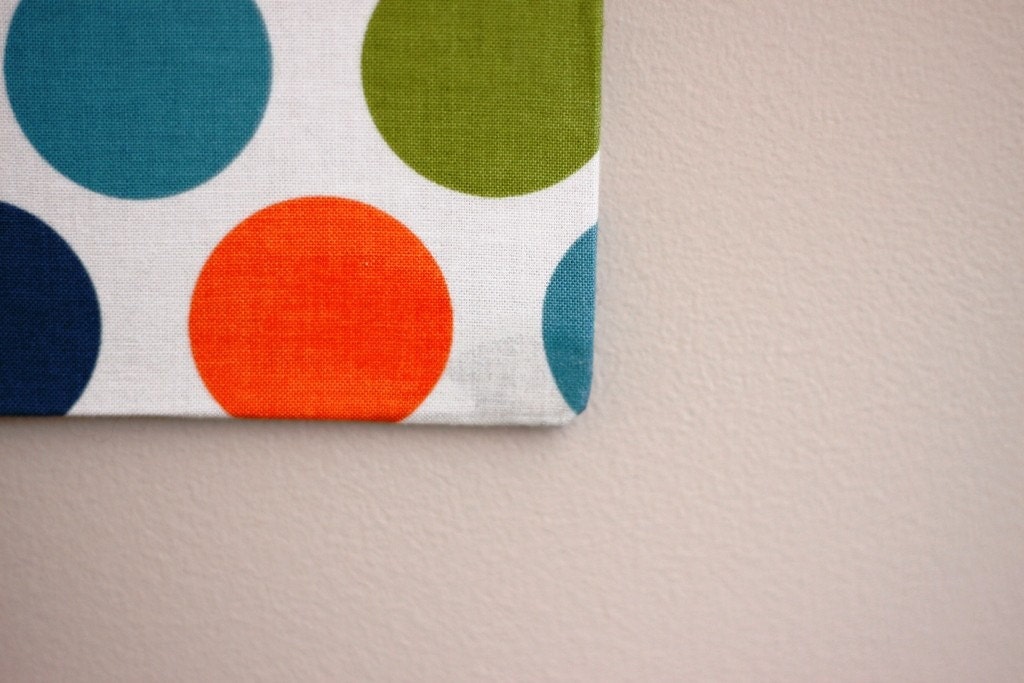 Large (13x18) Fabric Covered Magnet Board - Riley Blake All Star Fabric - ON SALE - READY TO SHIP