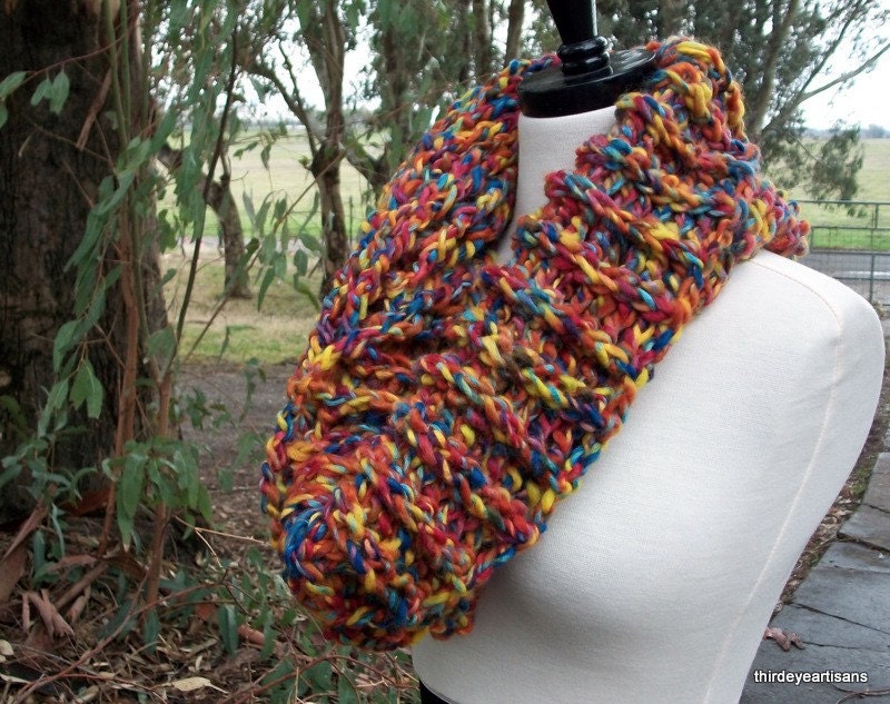 Say Goodbye To Summer - Chunky Moebius Cowl