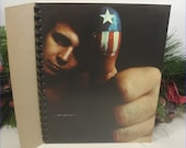 DON McLEAN American Pie - Upcycled Album Jacket Cover NoteBook SketchBook