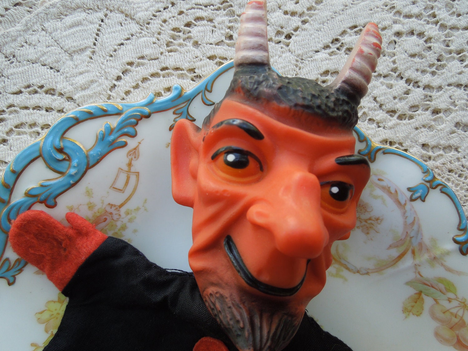 Vintage Devil Puppet